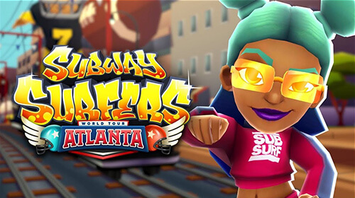 Play Subway Surfers Atlanta  Free Online Games. KidzSearch.com