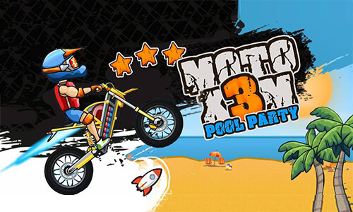 Moto X3M Pool Party - Play Moto X3M Pool Party on